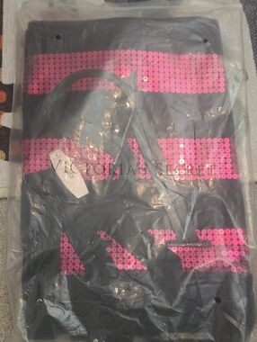 VINTAGE Victoria's Secret Sequin Tote Nwt